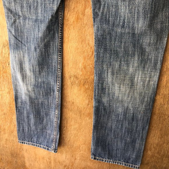 Mens Levis RED Skinny Straight Jeans Size 32x31 - Picture 9 of 10